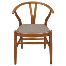 Dinah - 5 Piece Round Solid Wood Dining Set - Walnut