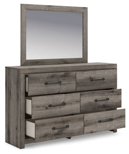 Graystorm - Brown Gray - Dresser And Mirror