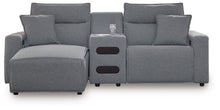 Modmax II - Reclining Sectional - Salt And Pepper