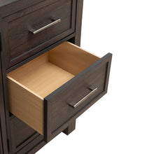 Modern Edge - Dresser & Mirror - Brown