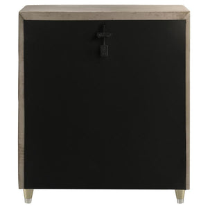 Lorient - 5-Drawer LED Chest Of Drawers - Ivory And Camel