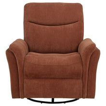 Adler - Upholstered Power Swivel Glider Recliner