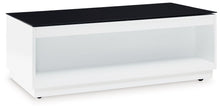 Gardoni - Rectangular Cocktail Table - White / Black