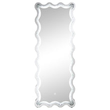 Brixey - LED Lighting Standing Floor Mirror - Black