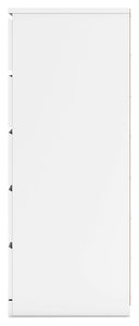 Onita - White - Five Drawer Chest