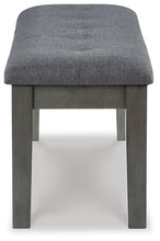 Hallanden - Large UPH Dining Room Bench - Black / Gray