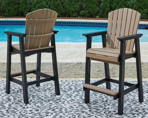 Fairen Trail - Black / Driftwood - 5 Pc. - Dining Set with 4 Chairs