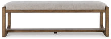 Cabalynn - Oatmeal / Light Brown - Large Uph Dining Room Bench