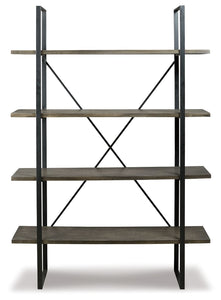 Gilesgrove - Black / Gray - Bookcase