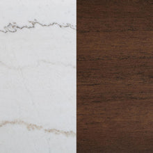 Aldrich - Marble Top Counter Height Dining Table - White