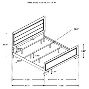 Kauffman - Panel Bed