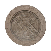 Skyview Lodge - Round Chairside Table - Light Brown