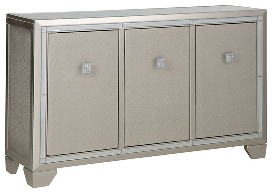 Chaseton - Accent Cabinet - Champagne