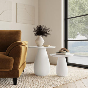 Perth - Side Table With Cloud-Shaped Top