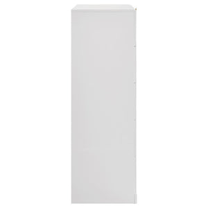 Ines - 5-Drawer Bedroom Chest Of Drawers - White High Gloss