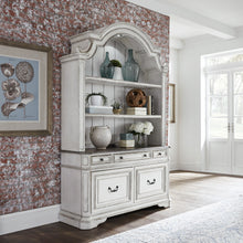 Magnolia Manor - 3 Piece Home Office Set (Desk & Hutch) - White
