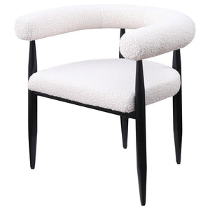 Dunmore - Boucle Upholstered Dining Arm Chair (Set of 2)