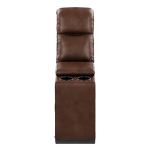 Duluth - Console With Storage & Cupholders - Porter Brown