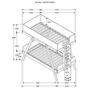 Frankie - Wood Bunk Bed