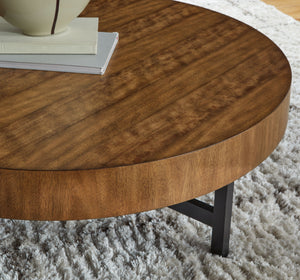Steenlage - Occasional Table Set (Set of 2) - Brown / Black
