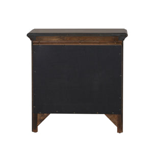 Saddlebrook - Nightstand - Dark Brown