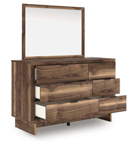 Chirason - Brown - Dresser And Mirror