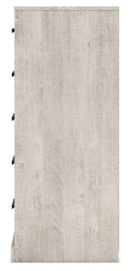 Shawburn - Gray - Five Drawer Chest