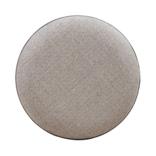 Lennox Hill - Upholstered Swivel Console Stool - Dark Brown