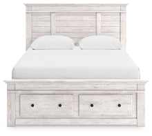 Makidern - Panel Storage Bed With Under Bed Storage Unit And Storage Footboard