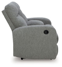 Gauntlet - Sterling - Double Recline Loveseat With Console