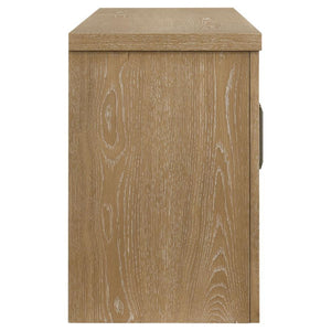 Brenham - 79" 4-Door TV Stand Media Console - Washed Oak