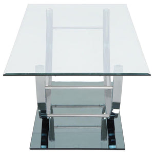 Danville - Glass Top Coffee Table Set