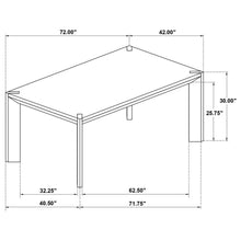 Bruner - Rectangular Wood Dining Table - Natural Brown