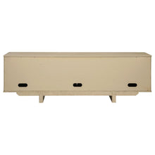 Kailani - 79" 4-door Cane TV Stand Media Console - Beige Oak