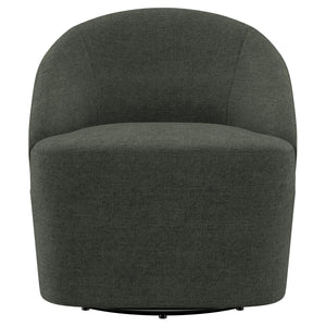 Leon - Upholstered Accent Swivel Barrel Chair