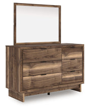 Chirason - Brown - Dresser And Mirror