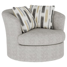 Myles - Swivel Chair - Overcast