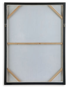 Scarlite - Teal / Gold Finish - Wall Art