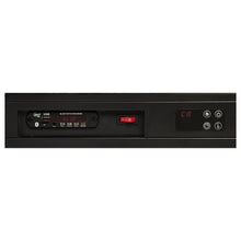 Preston - Upholstered Audio Flame Visualizer Bed
