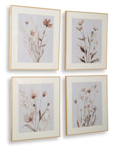 Chettings - Beige / Gray / Blush - Wall Art Set (Set of 4)