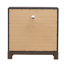 Modern Edge - Bedside Chest With Charging Station - Brown