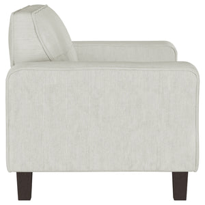 Deerhurst - Upholstered Tufted Track Arm Sofa Set
