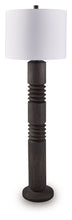 Fainwell - Distressed Black - Poly Floor Lamp