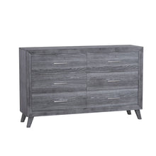 Rappa - 6-Drawer Wood Dresser - Warm Gray