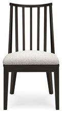 Galliden - Dining Upholstered Side Chair (Set of 2) - Black