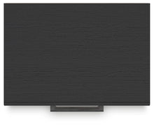 Vertani - Black / Honey Brown - Two Drawer Night Stand