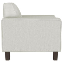 Deerhurst - Upholstered Track Arm Tufted Accent Chair - Greige