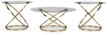 Crimonti - Occasional Table Set (Set of 3) - Champagne