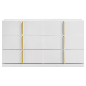 Ines - 6-Drawer Bedroom Dresser Cabinet