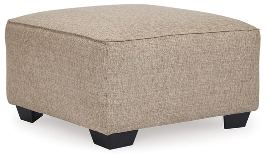 Baceno - Oversized Accent Ottoman - Beige